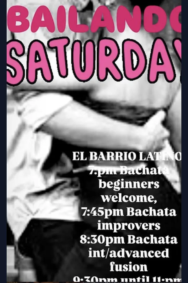 Salsa & Bachata Saturdays @ El Barrio Latino