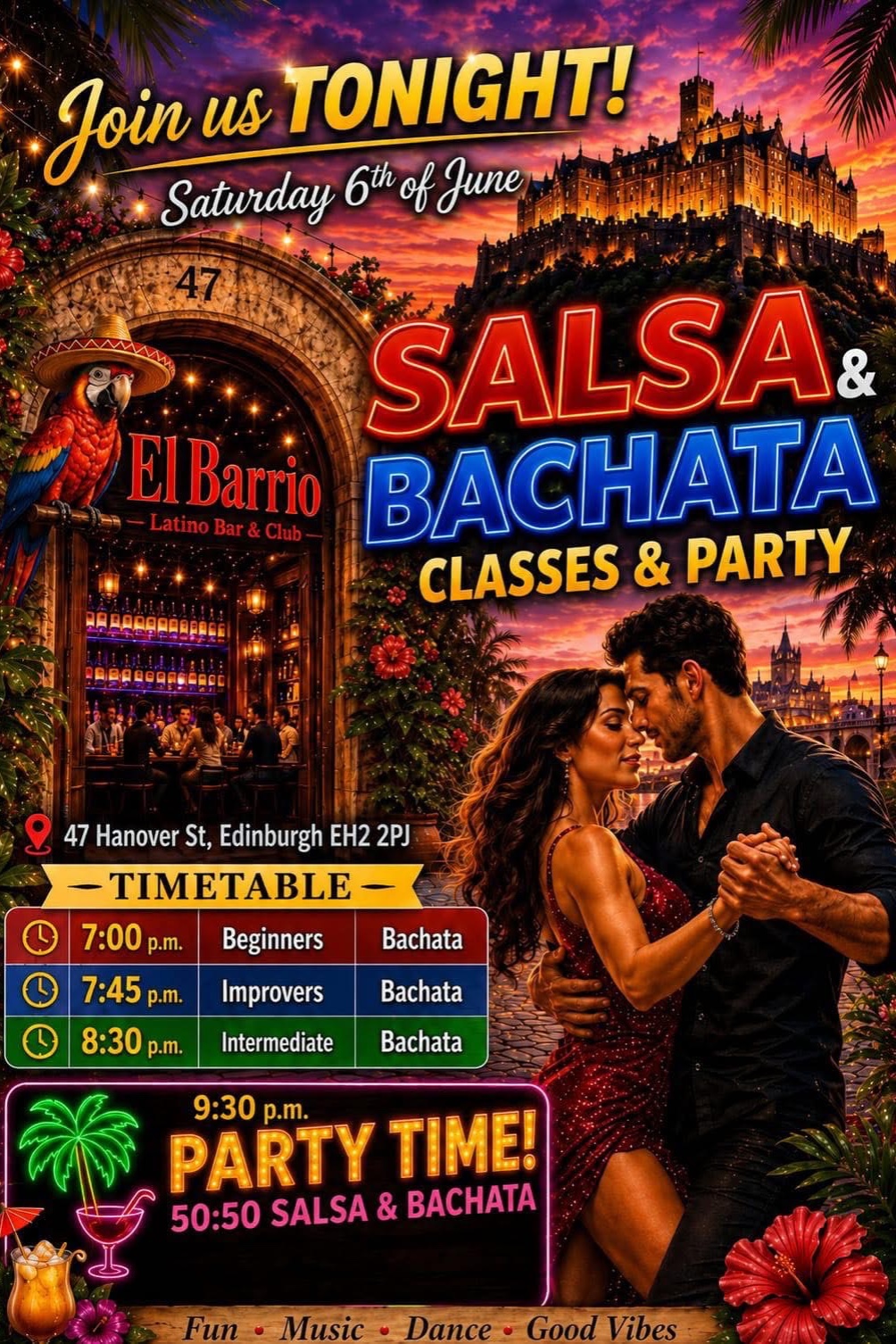 Salsa & Bachata Saturdays @ El Barrio Latino