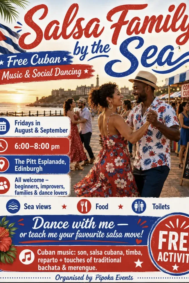 Salsa Family by the Sea