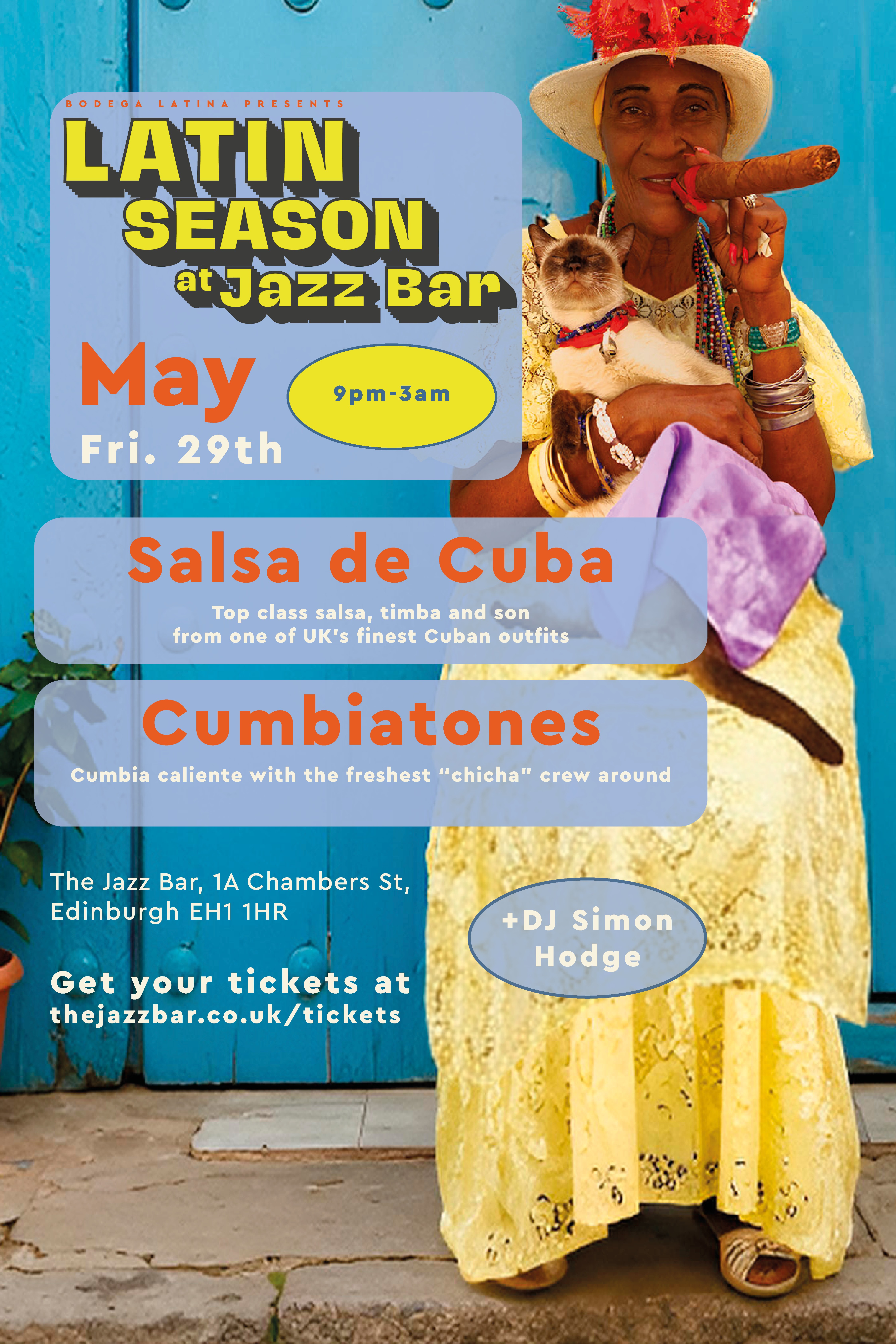 LATIN SEASON AT THE JAZZ BAR PART ONE