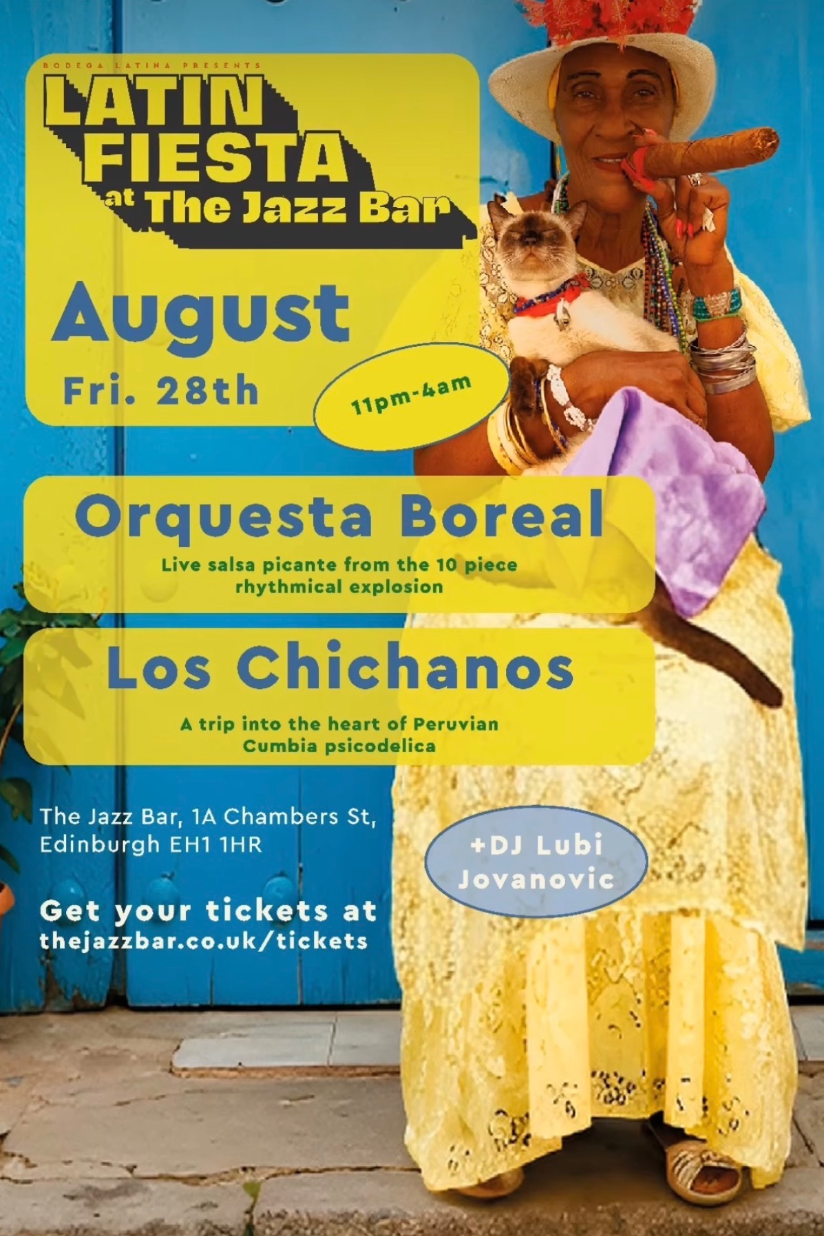 LATIN FIESTA AT THE JAZZ BAR