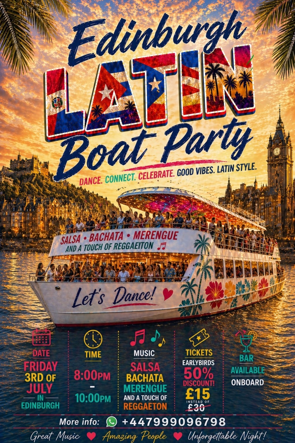 Annual Sunset Latin Boat Party 